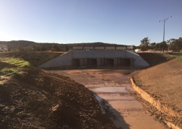 Completion of Largest 45 Degree Skewed Box Culvert Structure in WA